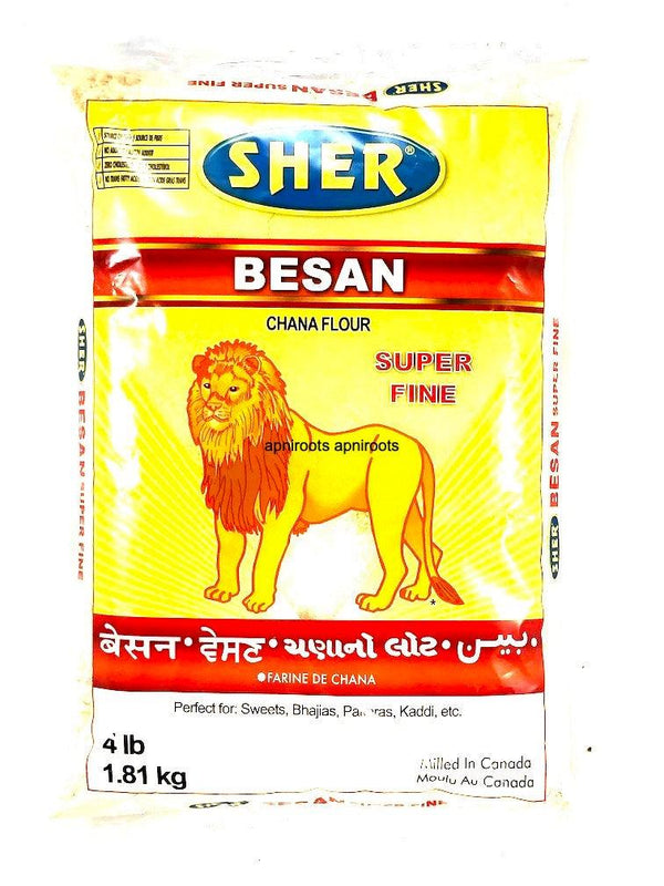 BRAR BESAN 4LB - apniroots Grocery