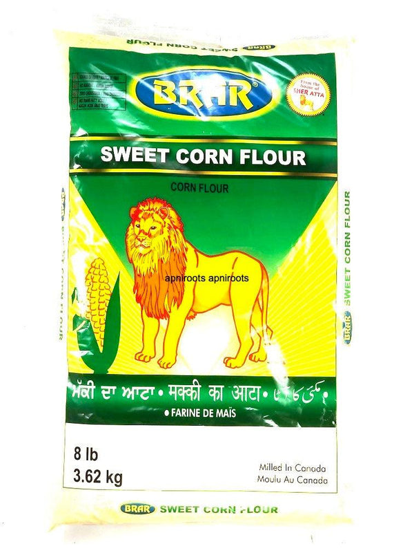 BRAR CORN FLOUR 8LB - apniroots Grocery