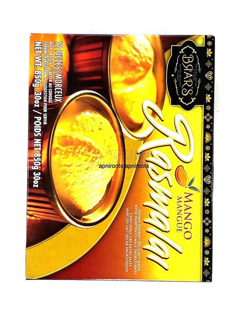 BRAR MANGO RASMALAI 12PCS - apniroots Grocery