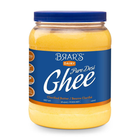 Brar - Pure Desi Ghee Clarified Butter - 400gm - apniroots Grocery