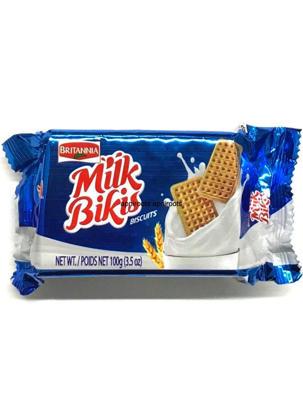 BRITANIA BISCUITS MILK BIK100G - apniroots Grocery