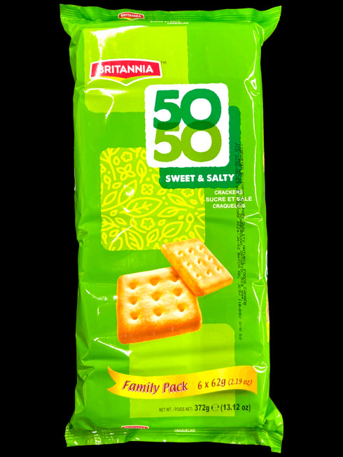 BRITANNIA 50-50 FAMILY PCK 6PK - apniroots Grocery