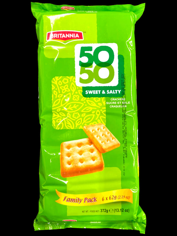 BRITANNIA 50-50 FAMILY PCK 6PK - apniroots Grocery