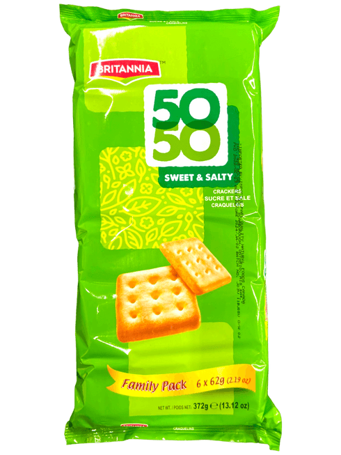 BRITANNIA 50-50 FAMILY PCK 6PK - apniroots Grocery