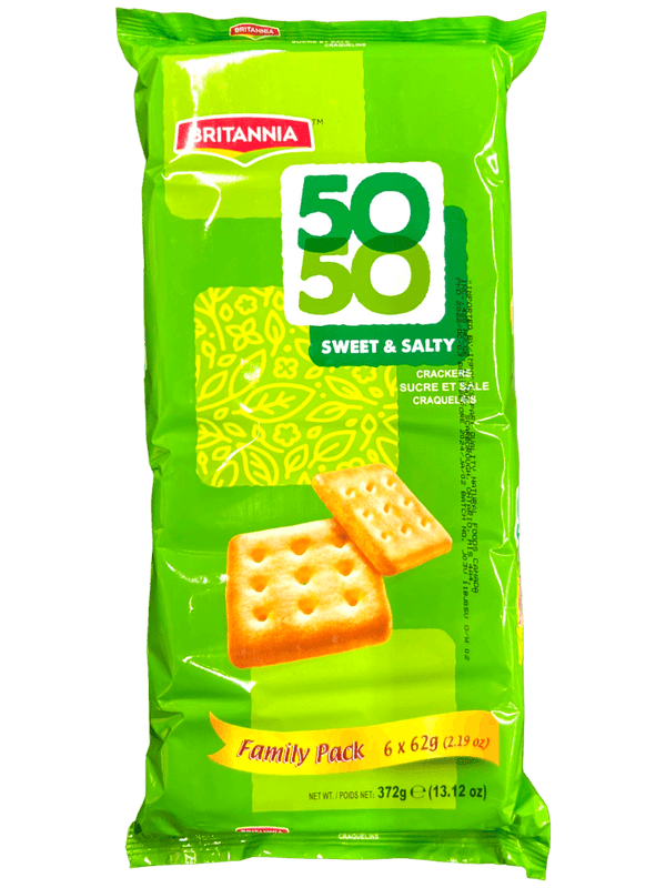 BRITANNIA 50-50 FAMILY PCK 6PK - apniroots Grocery