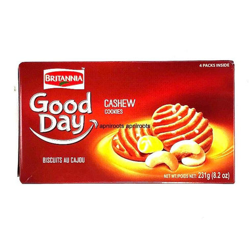 BRITANNIA GOOD DAY CASHEW 231G - apniroots Grocery