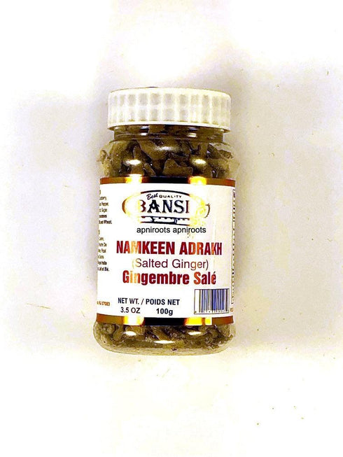 BS55 BANSI NAMKEEN ADRAKH100G - apniroots Grocery