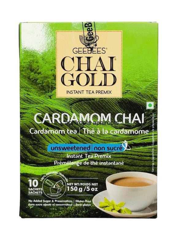 CHAI GOLD CARDAMOM TEA 140G - apniroots Grocery