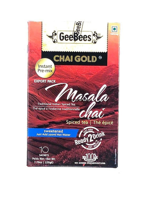 CHAI GOLD MASALA TEA10PIC - apniroots Grocery