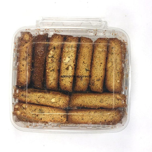 Crispy - Biscotti Almonds And Walnuts - 325gm - apniroots Grocery