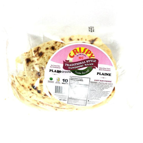 Crispy - Plain Naan 10Pcs - 1080gm 10 - apniroots Grocery