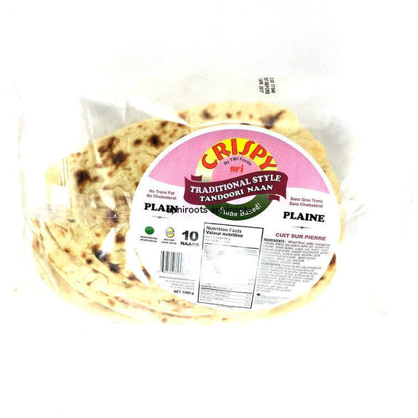 Crispy - Plain Naan 10Pcs - 1080gm 10 - apniroots Grocery