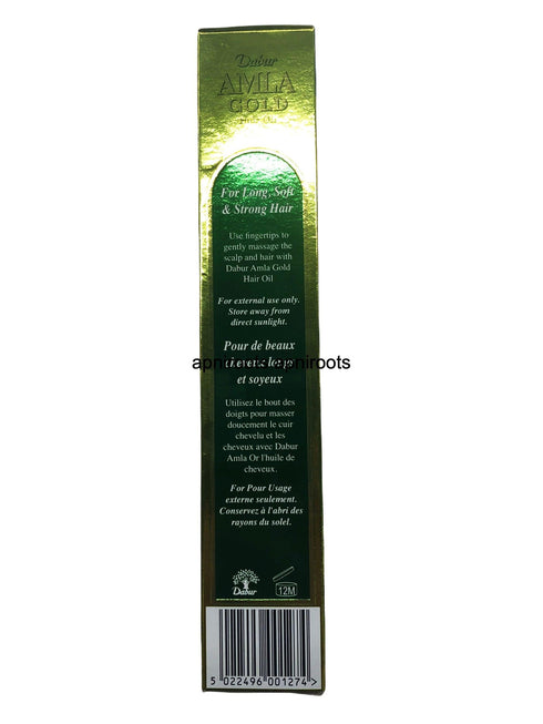 DABUR AMLA GOLD HAIROIL300ML - apniroots Grocery