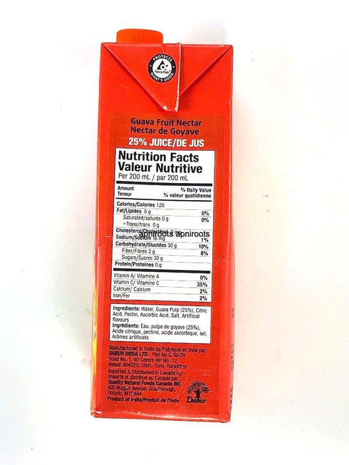 DABUR GUAVA JUICE1L - apniroots Grocery