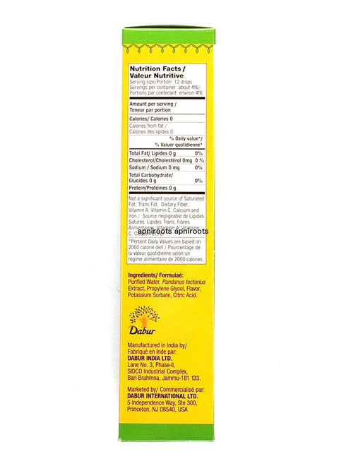 Dabur - Kewra Water - 250ml - apniroots Grocery