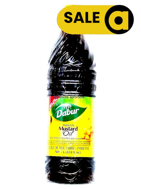 DABUR MUSTARD OIL 1 LT - apniroots Grocery