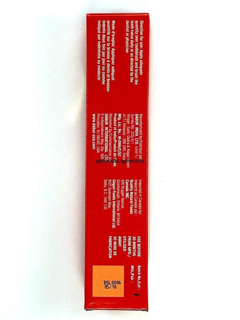 DABUR RED TOOTHPASTE 200GM - apniroots Grocery