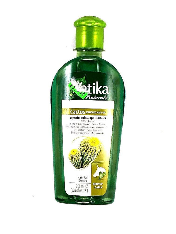 DABUR VATIKA CACTUS OIL 200ML - apniroots Grocery