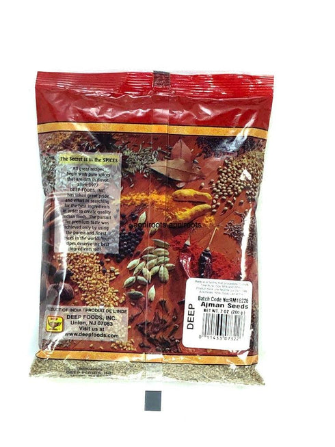 DEEP AJWAN SEED 7OZ - apniroots Grocery