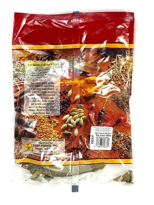 DEEP BAY LEAVES 100G - apniroots Grocery