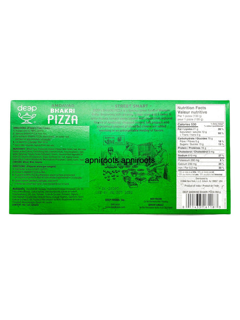 DEEP BHAKHRI PIZZA 260GM - apniroots Grocery