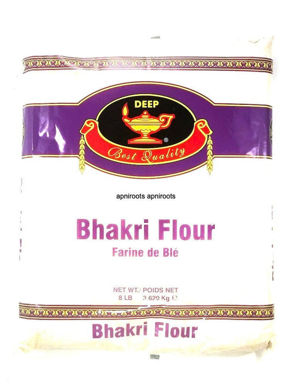 DEEP BHAKRI FLOUR 8LB - apniroots Grocery
