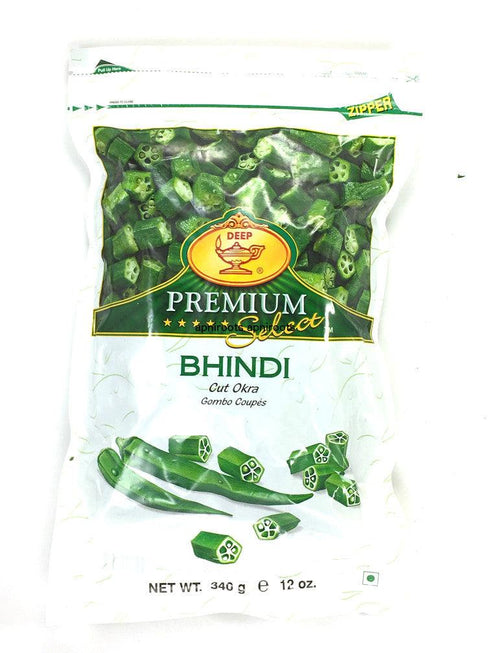 Deep - Bhindi - CUT OKRA-340 gm - apniroots Grocery
