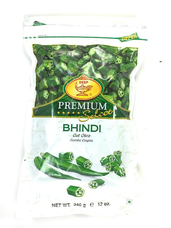 Deep - Bhindi - CUT OKRA-340 gm - apniroots Grocery