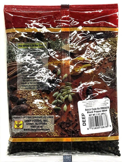 DEEP BLACK PEPPER 200GM - apniroots Grocery
