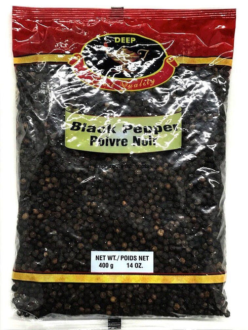 DEEP BLACK PEPPER 400GM - apniroots Grocery