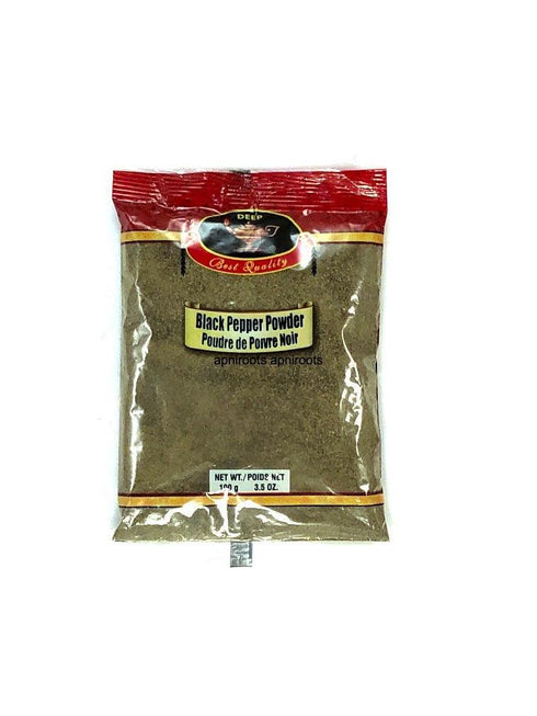 DEEP BLACK PEPPER POWDER100G - apniroots Grocery