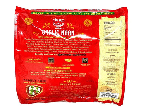 DEEP FAMILY P. GARLIC NAAN - apniroots Grocery
