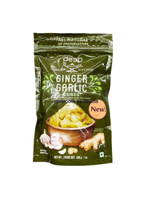 DEEP GINGER GARLIC CUBES 200GM - apniroots Grocery