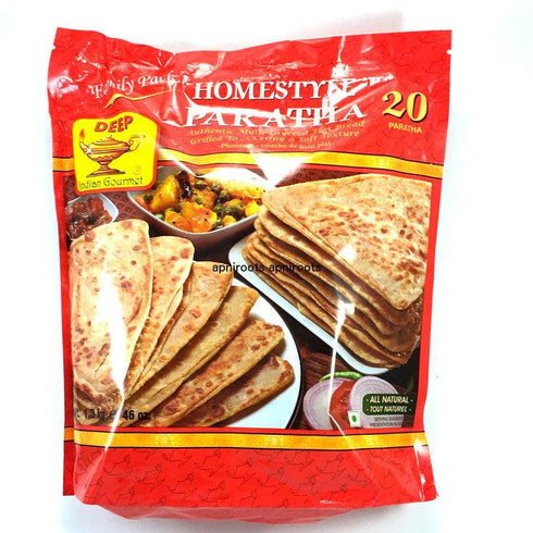 Deep - Homestyle Paratha - 1.3kg 20 - apniroots Grocery