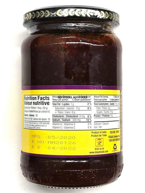 DEEP LIME PICKLE SWEET 850GM - apniroots Grocery