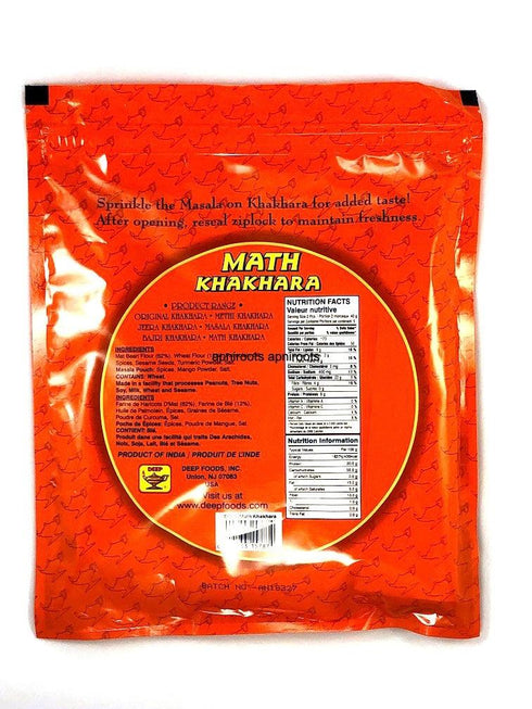 DEEP MATH KHAKHRA125 - apniroots Grocery