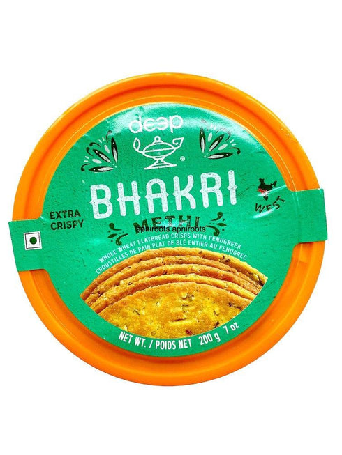 DEEP METHI BHAKHRI 200GM - apniroots Grocery