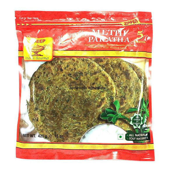 Deep - Methi Paratha - 425gm 5 - apniroots Grocery