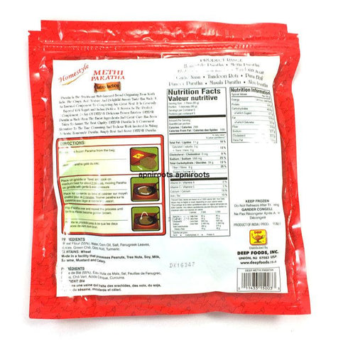 Deep - Methi Paratha - 425gm 5 - apniroots Grocery