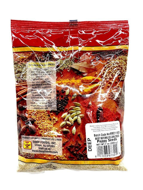 DEEP POPPY SEEDS 200GM - apniroots Grocery