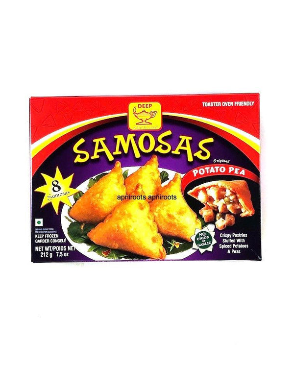 DEEP POTATO PEA SAMOSA 8pcs - apniroots Grocery