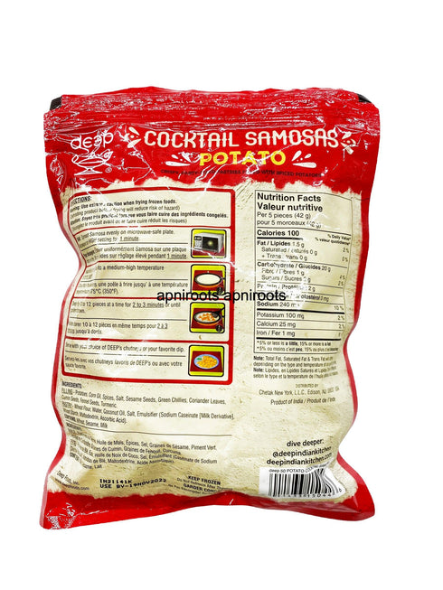 DEEP POTATO SAMOSA 425GM - apniroots Grocery