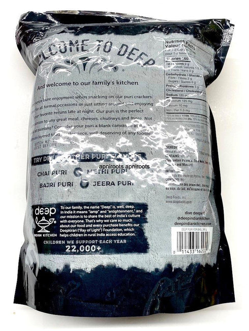 DEEP PURI FOR BHEL 340GM - apniroots Grocery