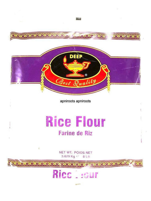 DEEP RICE FLOUR 8LB - apniroots Grocery