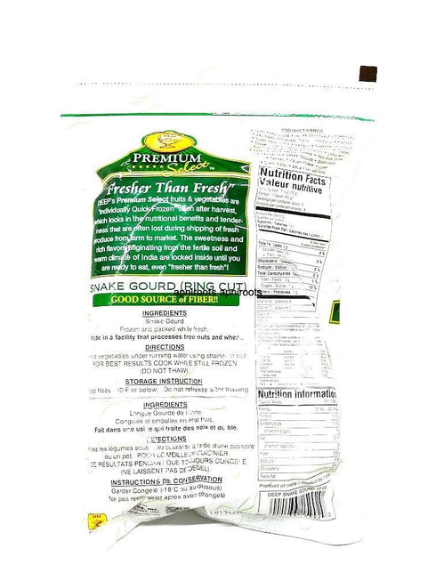 DEEP SNAKE GOURD 340G - apniroots Grocery