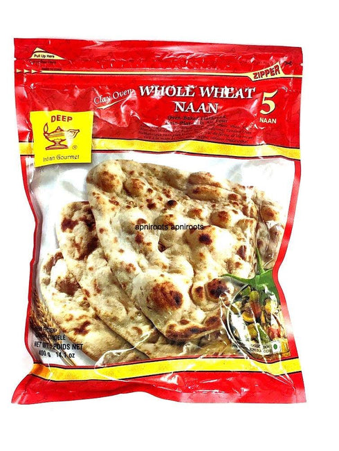 DEEP WHOLE WHEAT NAAN 4P - apniroots Grocery