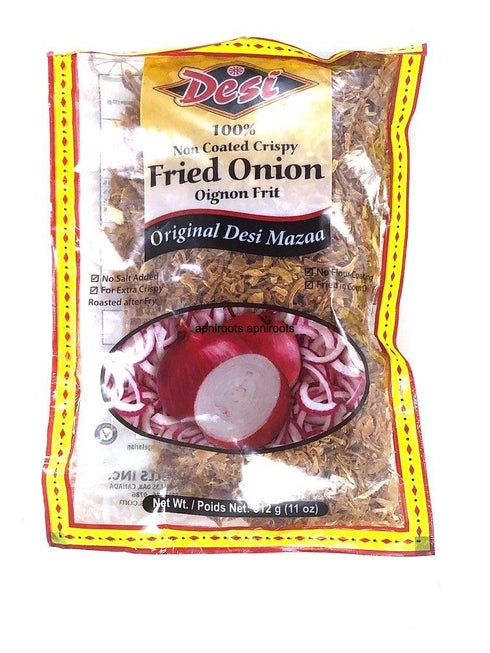 DESI FRIED ONION-400GM - apniroots Grocery