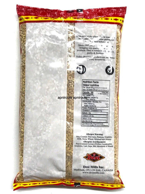DESI WHEAT PEARLED SOFT 2LB - apniroots Grocery
