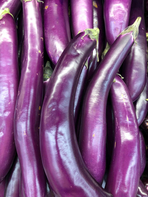 EGGPLANT LONG - 1lb | (2-3 pcs approx.) - apniroots Grocery