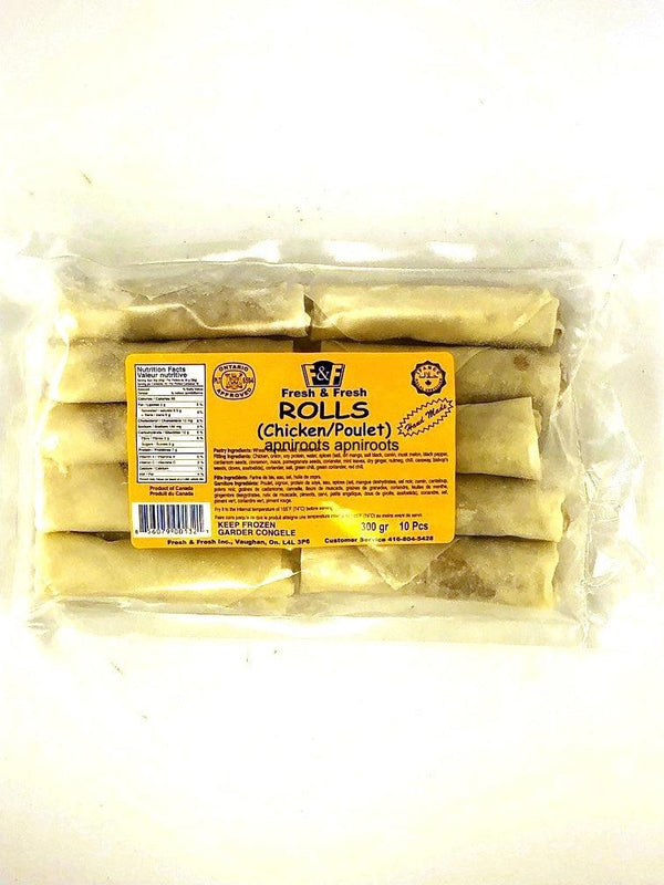 F&FROLLS CHICKEN300G - apniroots Grocery